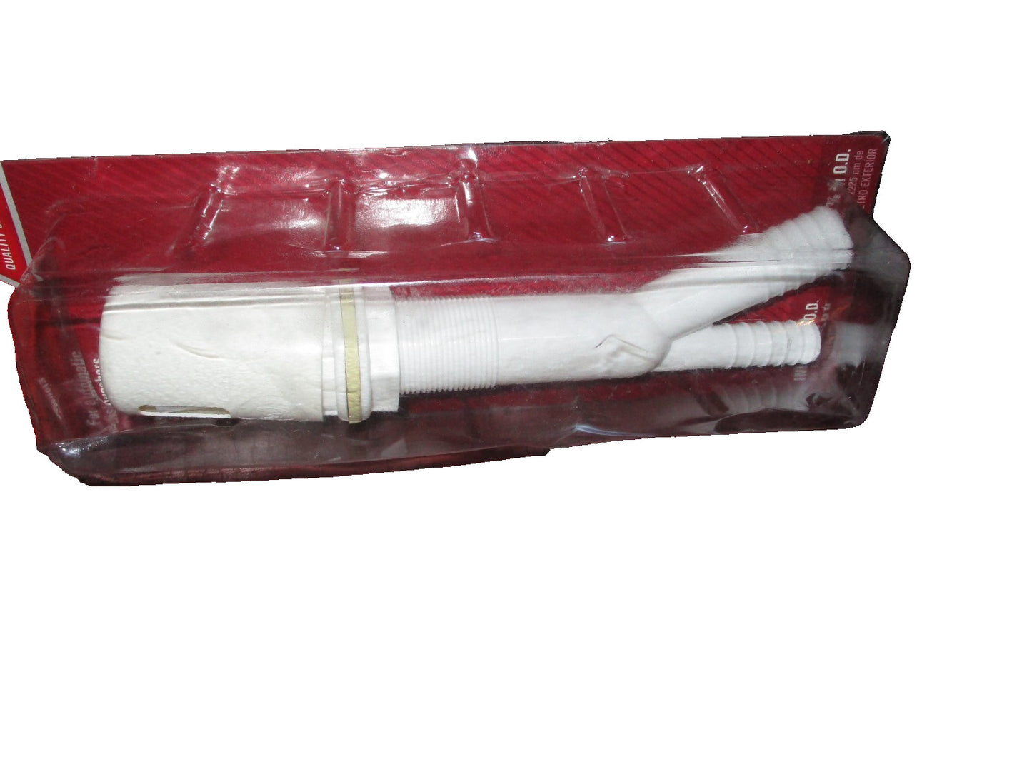 Ace Air Gap Auto Dishwasher Plastic Pluming Piece Inlet/Outlet 5/8"&7/8" 4100954