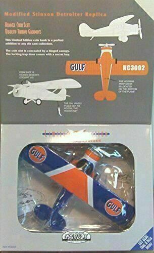 Gearbox STINSON DETROITER Gulf Oil Plane BANK Airplane