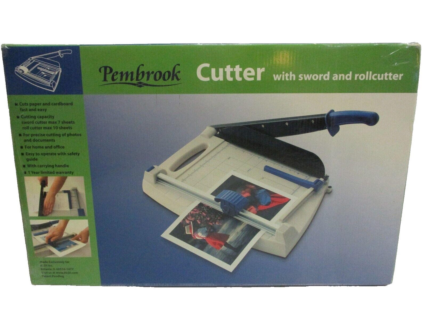 Pembrook Cutter Sword Rollcutter 6371 Paper Crafts for Work Projects Trimmer