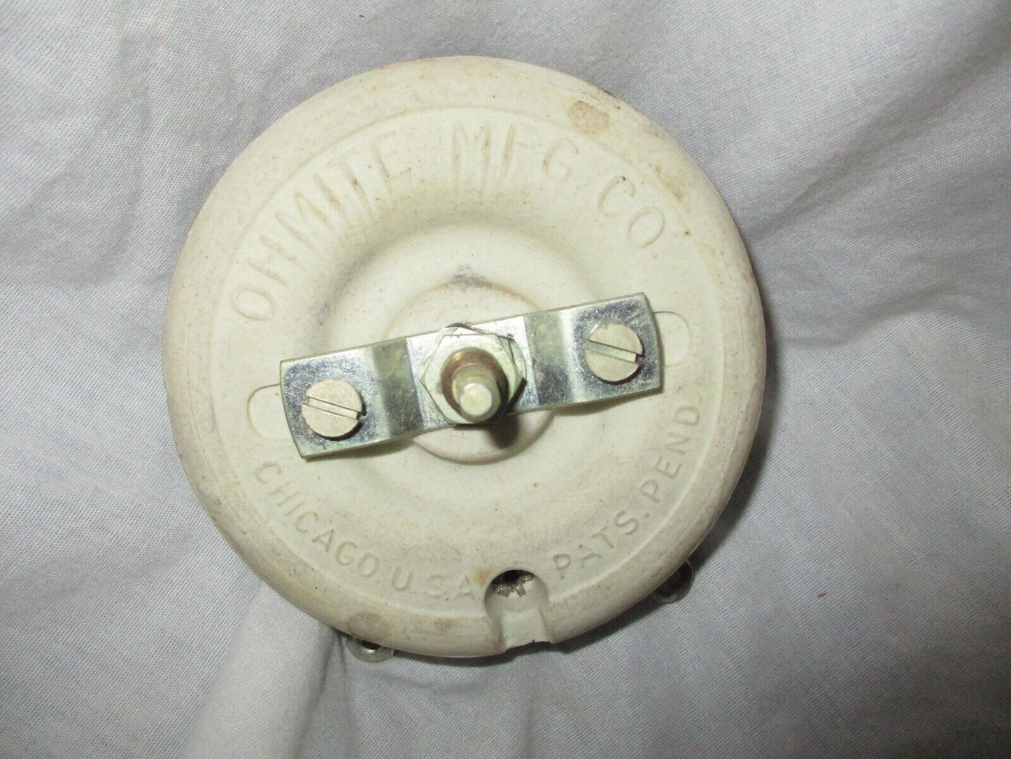 Res Wirewound Rheostat 0.5 Ohm 10% 150W 1(Elec)/1(Mech)Turn 6.35mm (73.03 X 101.