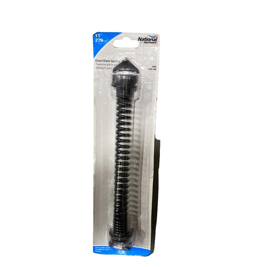 National Hardware N165-498/V850 Black Door & Gate Springs 11" w/Mounting Screws