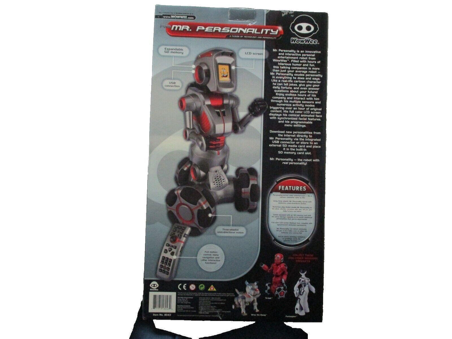 RS Mr. Personality Advance Learning Remote Controlled Talking, Moving Robot