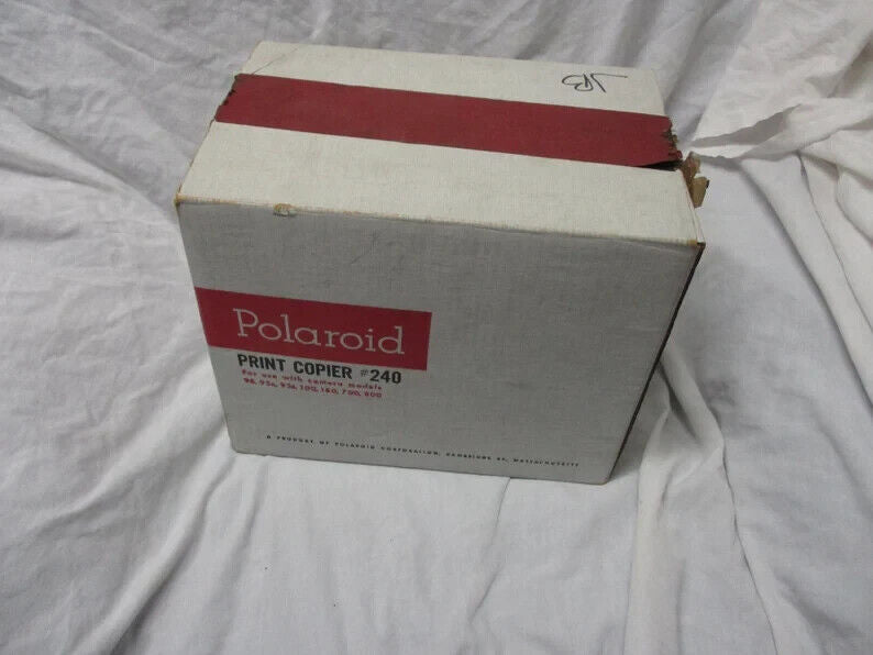 Polaroid Print Copier #240 Photograph Copier Camera in Box