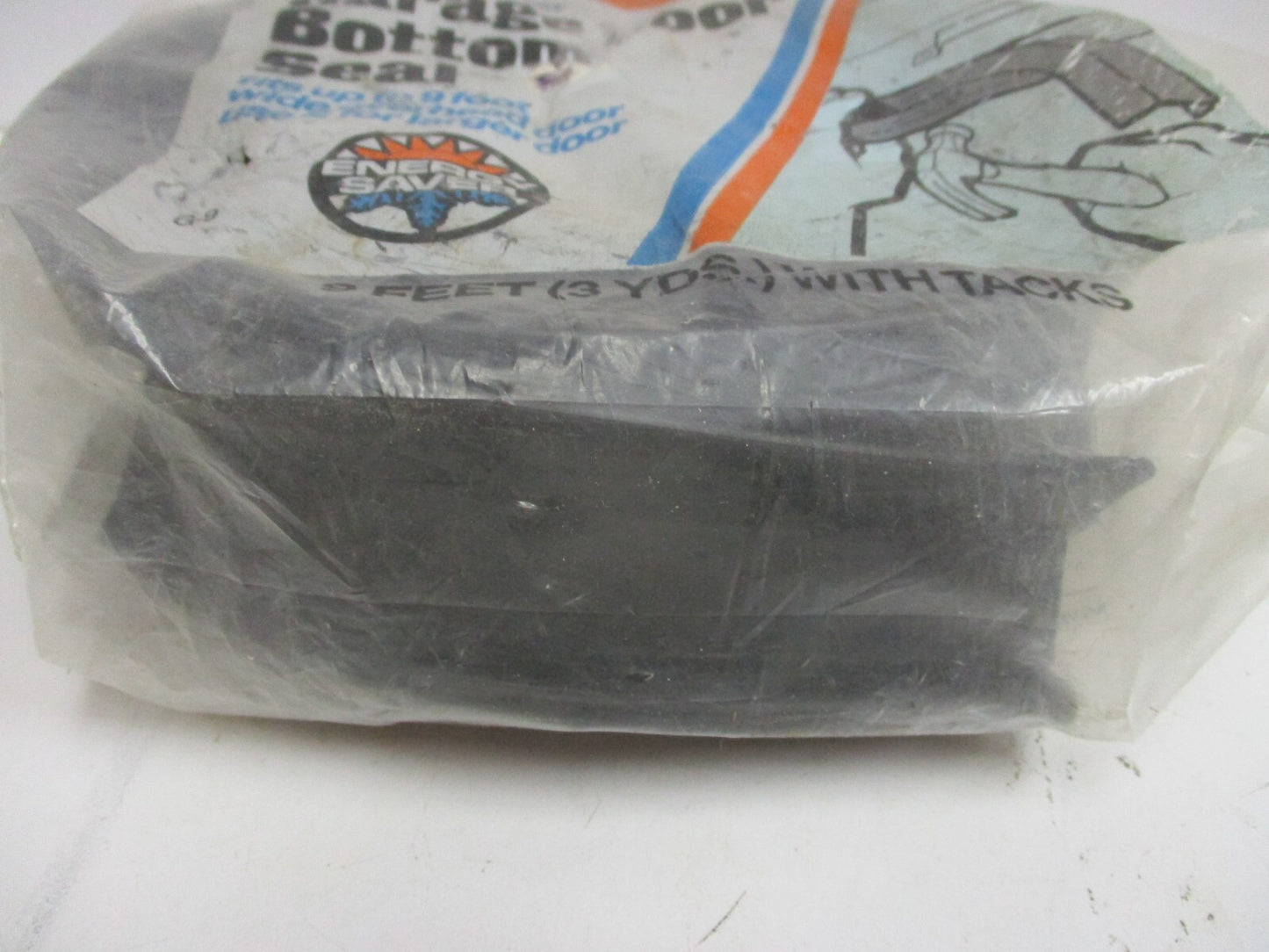 Frost King Garage Door Bottom Seal 2 1/4 x 9' Nail On Hard Rubber Made in USA