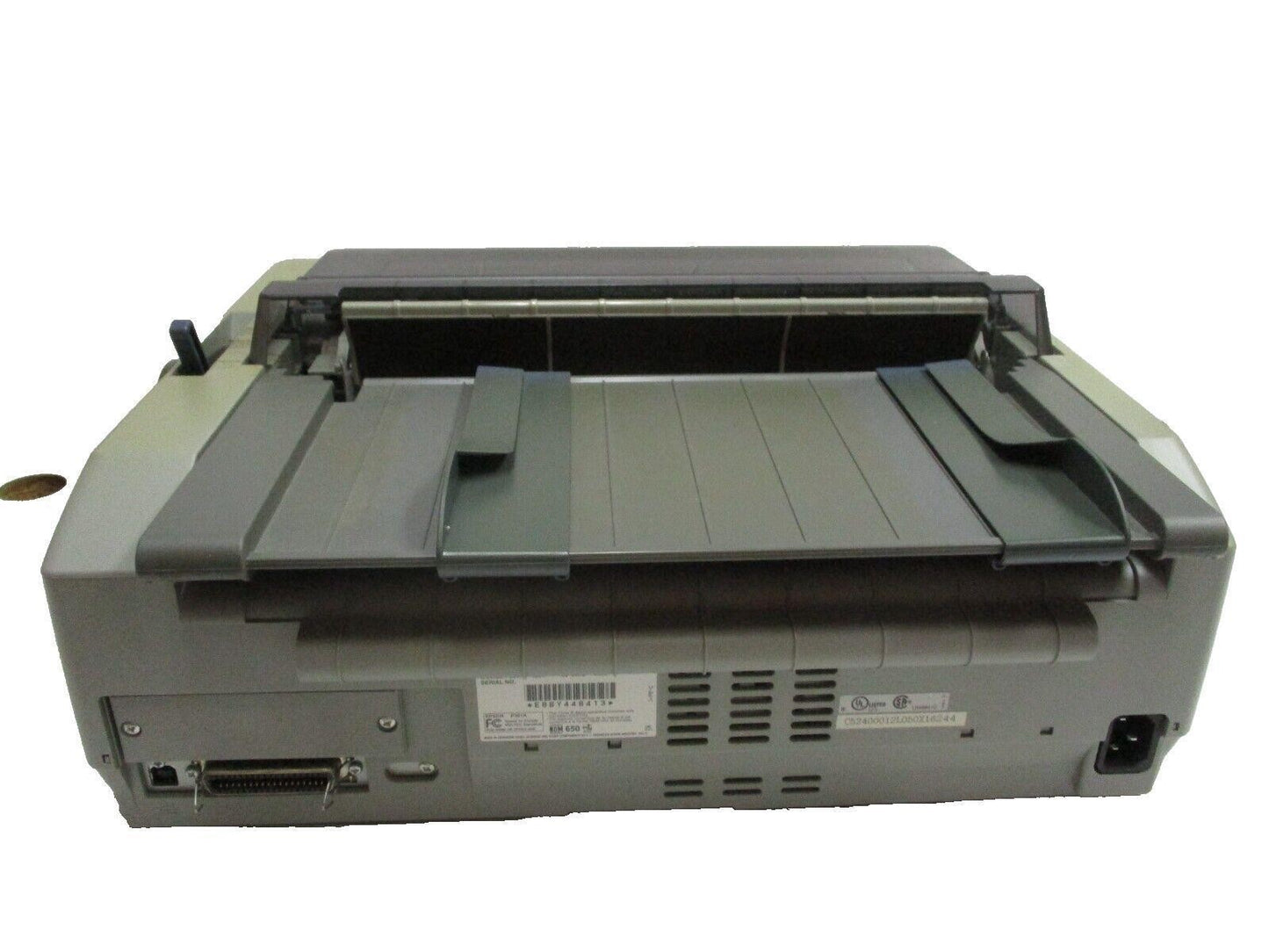 Epson FX-890 Dot Matrix Printer P361A USB Parallel Ethernet No Ribbon