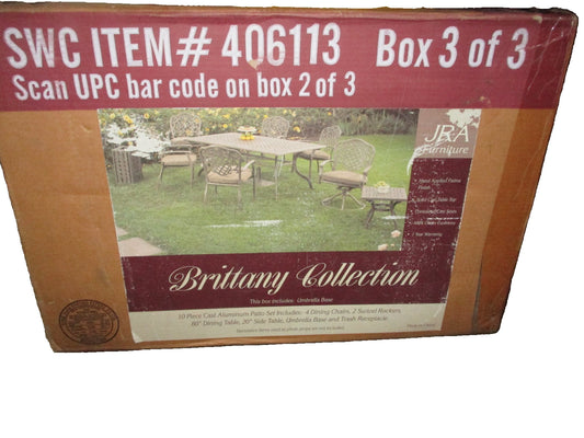 Brittany Collection Square Unbrella Cast Iron Base item #406113 Tangkula 36LBS BASE ONLY