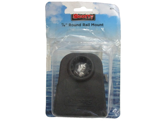 Scotty 287 Round Rail Mount For 7/8" Round Rails