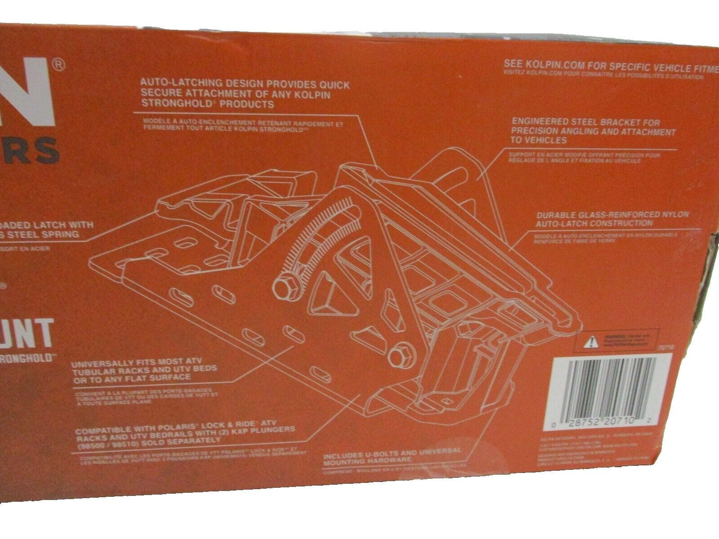 Kolpin Stronghold Autolatch Mount Universal 20710