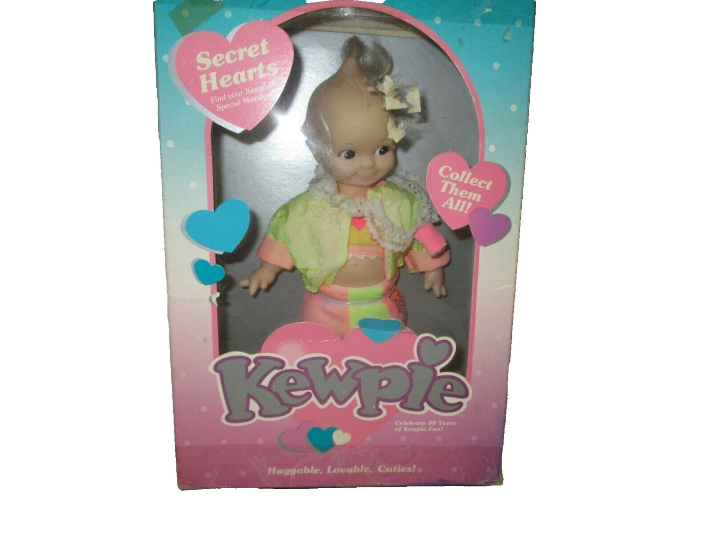 Rose Art Vintage 1993 Secret Hearts Kewpie Baby Doll