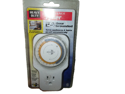 Timermatic Appliance Timer 24 Hour Model FM613