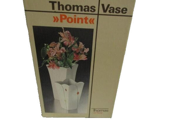 1970's Thomas Porcelain Flower Vase Decor Made in Germany