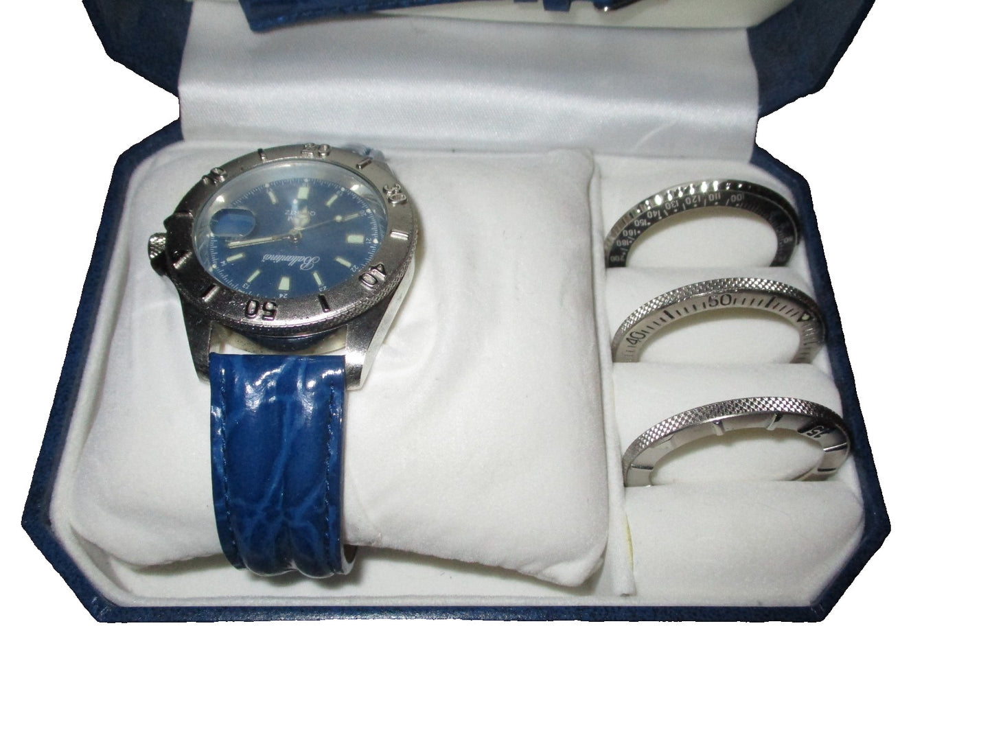 Ballantino's Quarts Watch Kit Extra Wrist Band and 3 Extra Outer Face Rings