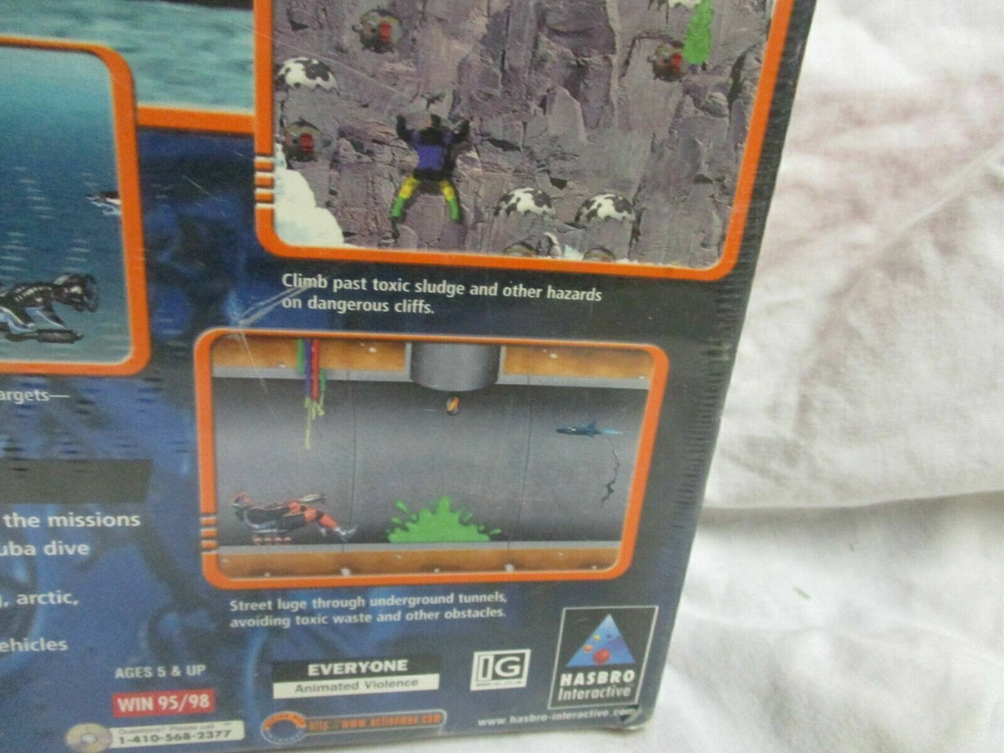 NEW Action Man: Raid on Island X (PC, 2000) SEALED  Windows 95/98