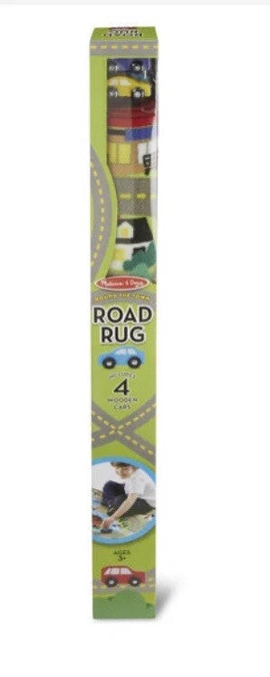 Melissa & Doug Round the Town Road Rug Set