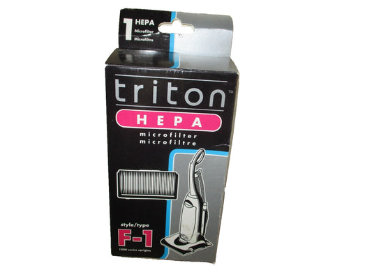 Triton Hepa Microfilter Type F-1 1000 Seies Upright Vaccum Filter