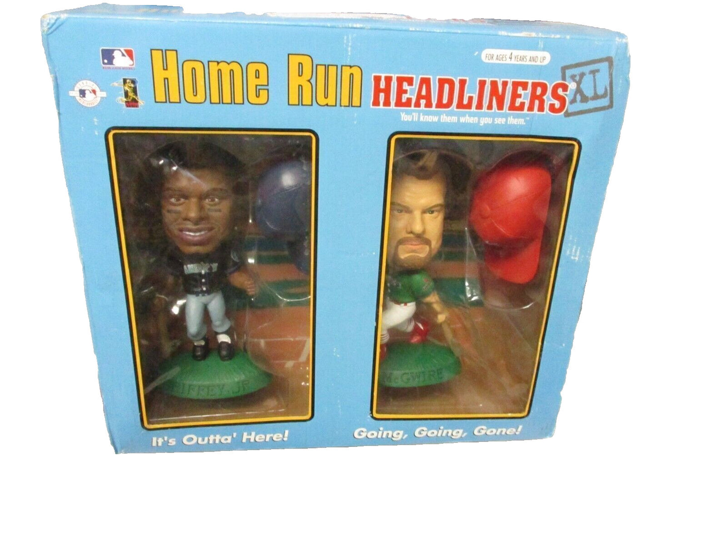 Home Run Headliners XL Ken Griffey Jr. Mark McGwire Baseball Figurines 1998