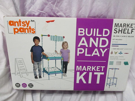 Antsy Pants Build & Play Market Shelf Kit 18.3 in. x 14 in. a 48.6 in.