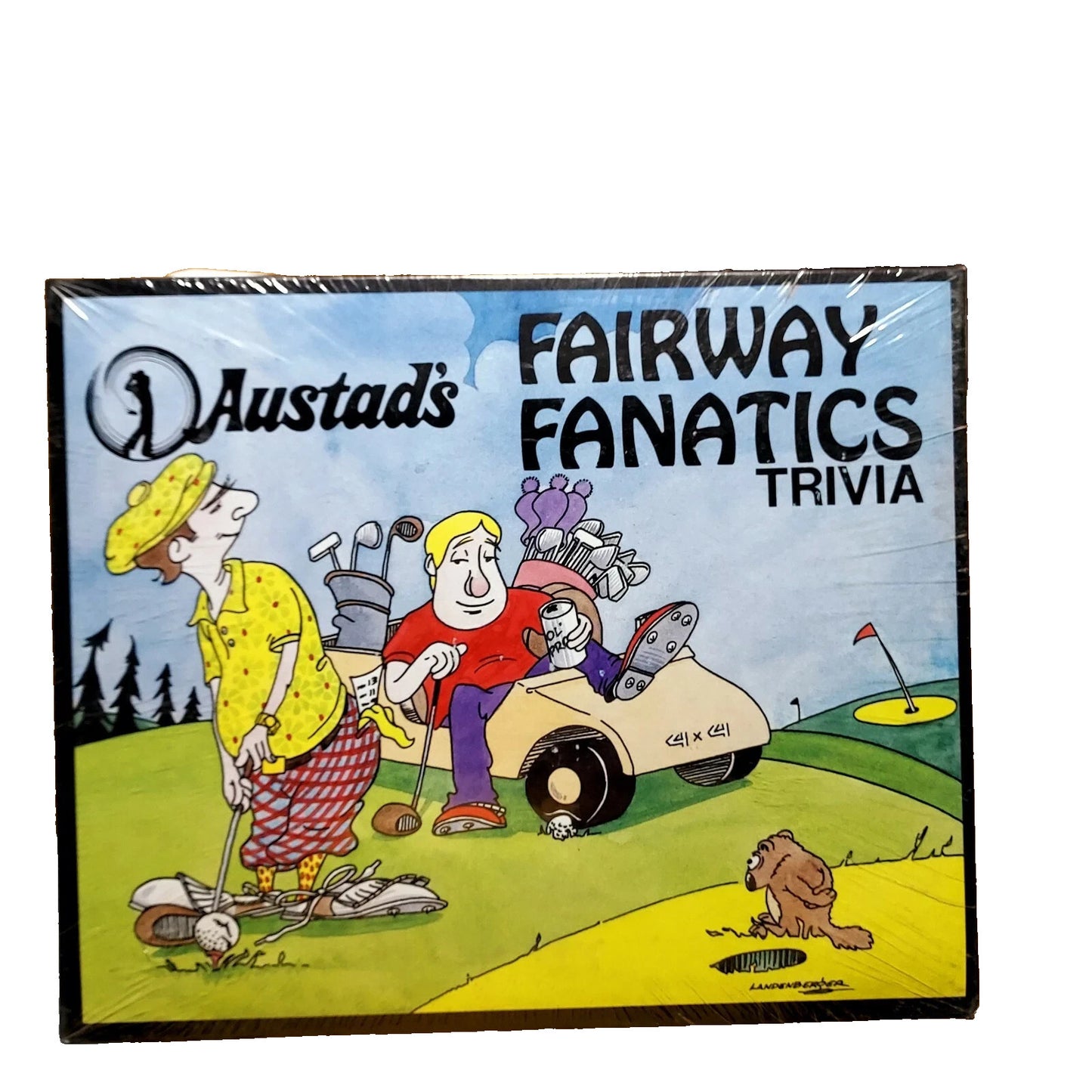 Austad's Fairway Fanatics Trivia 1989 Golf Trivia Board Game