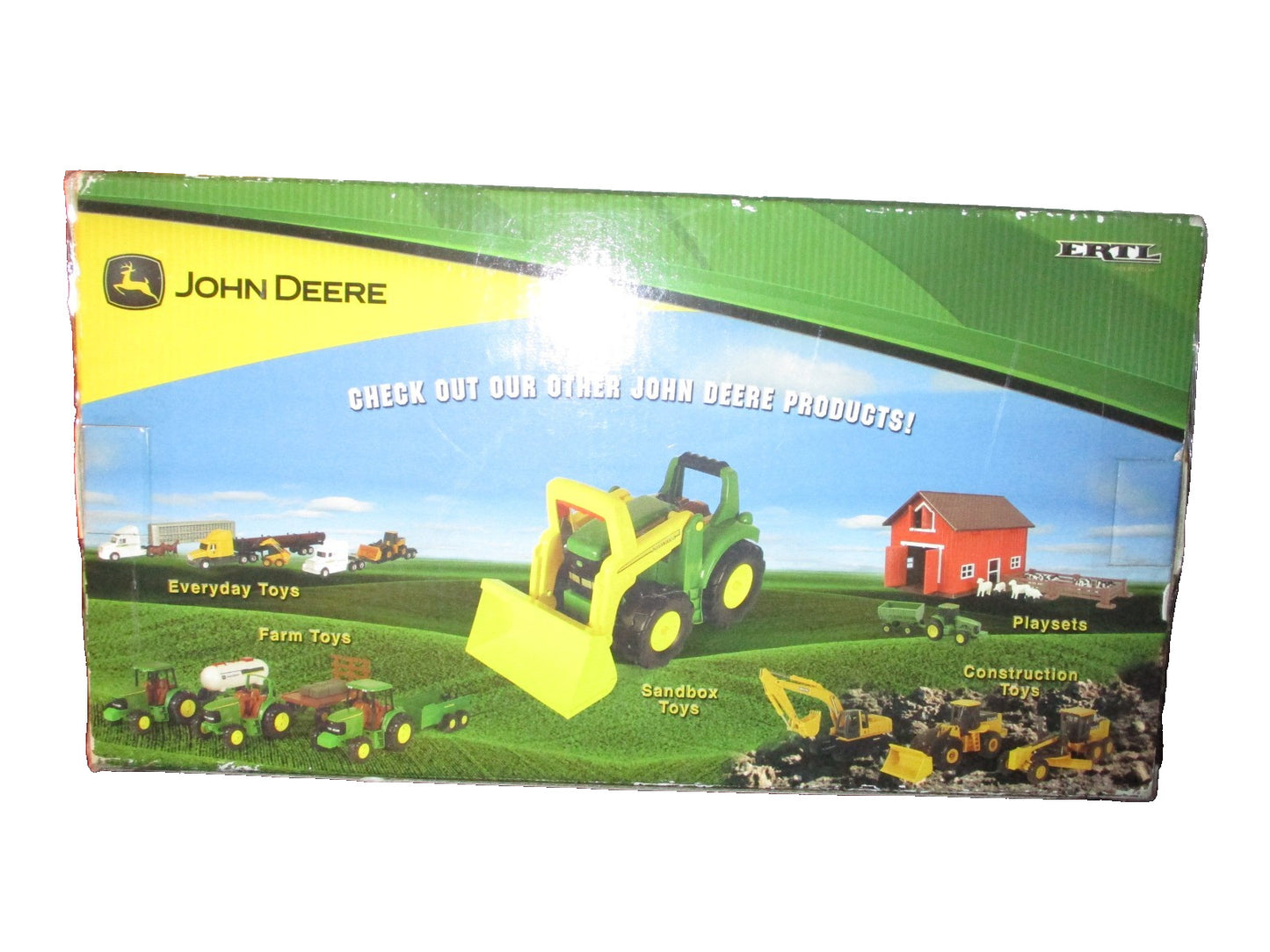 Erttl John Deere Functional Skidster Loader with Die-Cast Construction 35402-11"