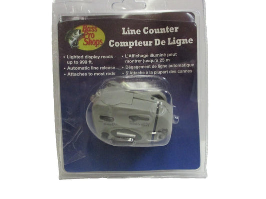 Bass Pro Shops Line Counter With Lighted Display Automatic Line Release 999 feet