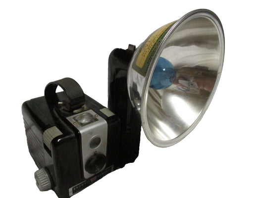 Vintage 1950's Brownie Hawkeye 123 Camera Flash Model By Kodak