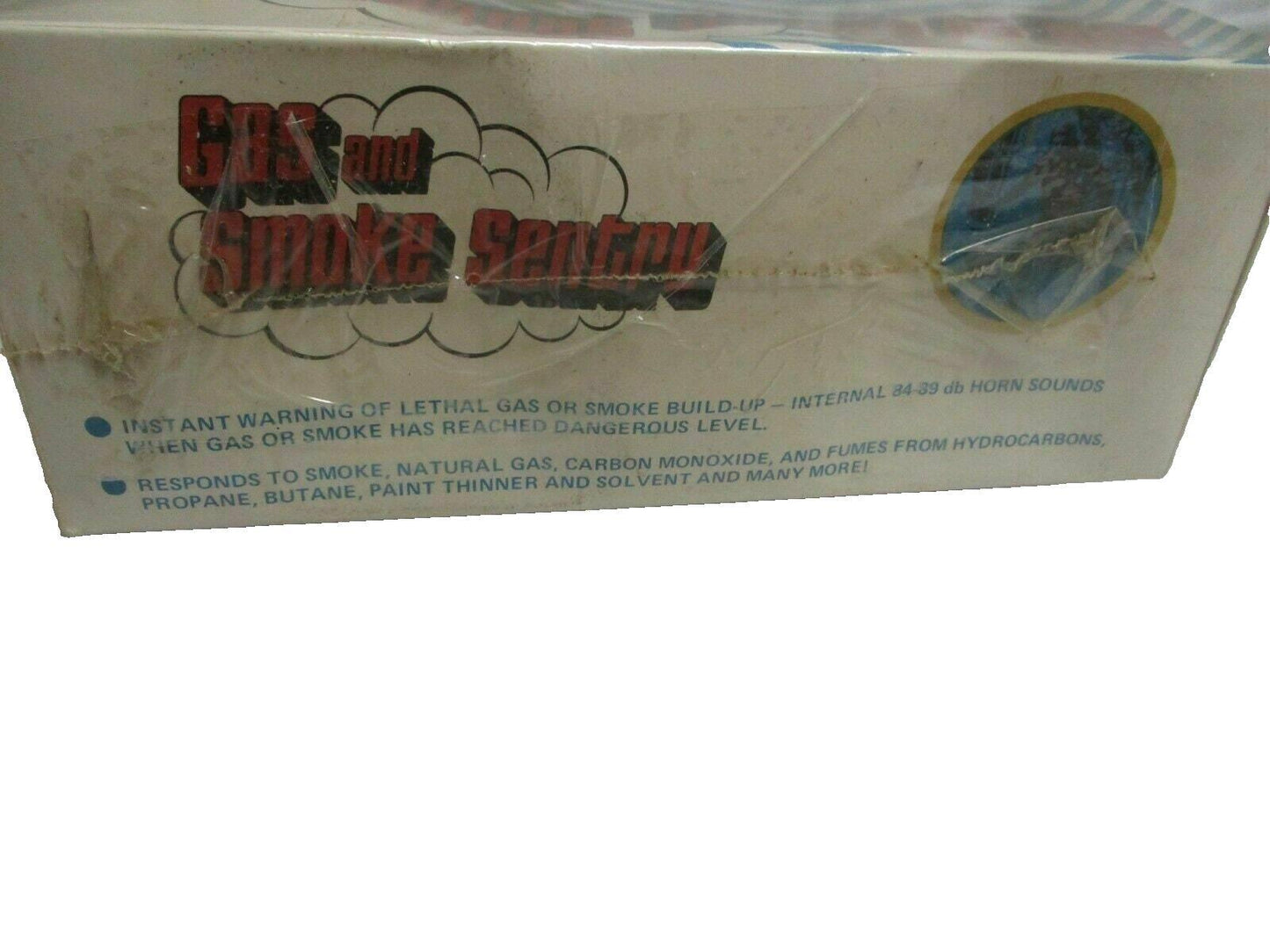 Vintage audiotex gas and smoke electric sentry detector rare find(new old stock)