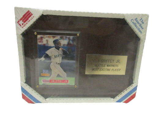 Vintage Ken Griffey Jr. Seattle Marines Solid Wood Wall Plaque