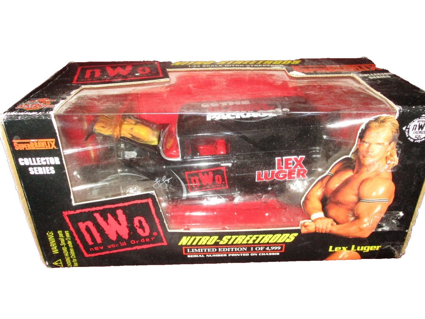 NWO Nitro Streetrods LEX LUGER Super Brawl IX Racing Champions Diecast 1:24 1999