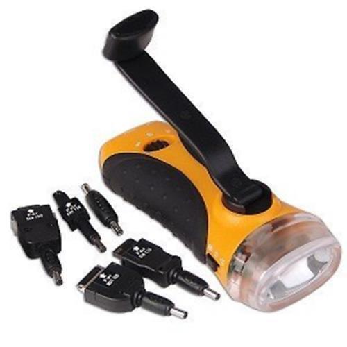 Jet Master JM-907 Dynamo LED Flashlight with Phone Charger