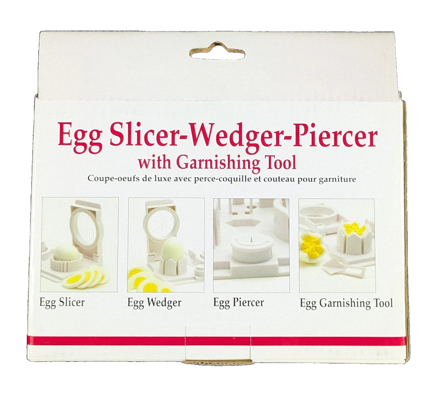 Norpro  Egg Slicer Multi Functional , Wedger, Piercer and Garnish Tool Stainless