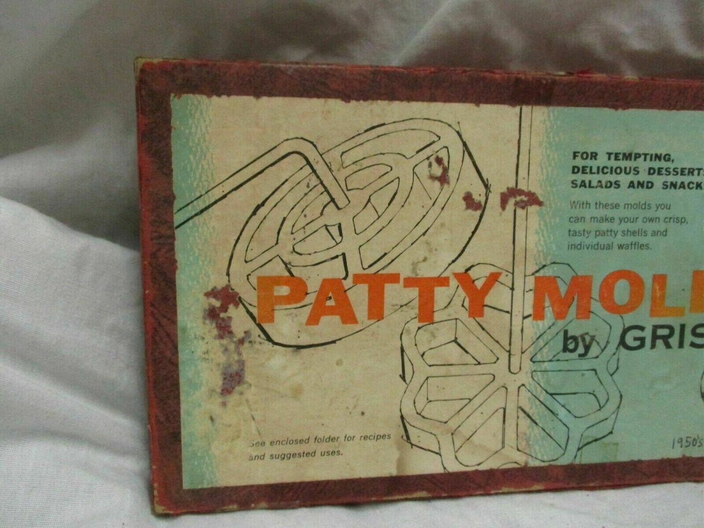 Antique Griswold Patty Molds