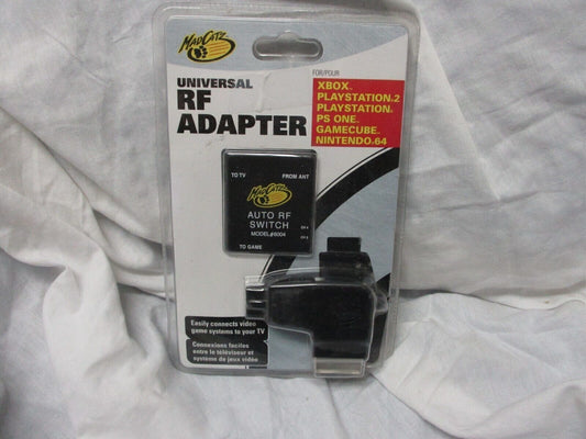 Mad Catz Universal RF Switch Cord 6004 - Xbox GameCube Nintendo 64 PS2 PS1 XBOX