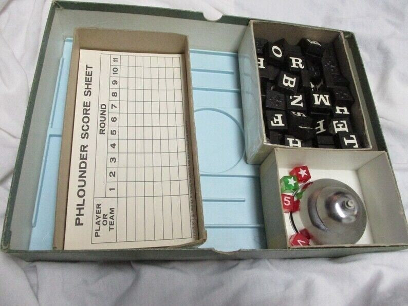 Vintage Phlounder (1962) Word Game by Minnesota Mining and Manufacturing Company