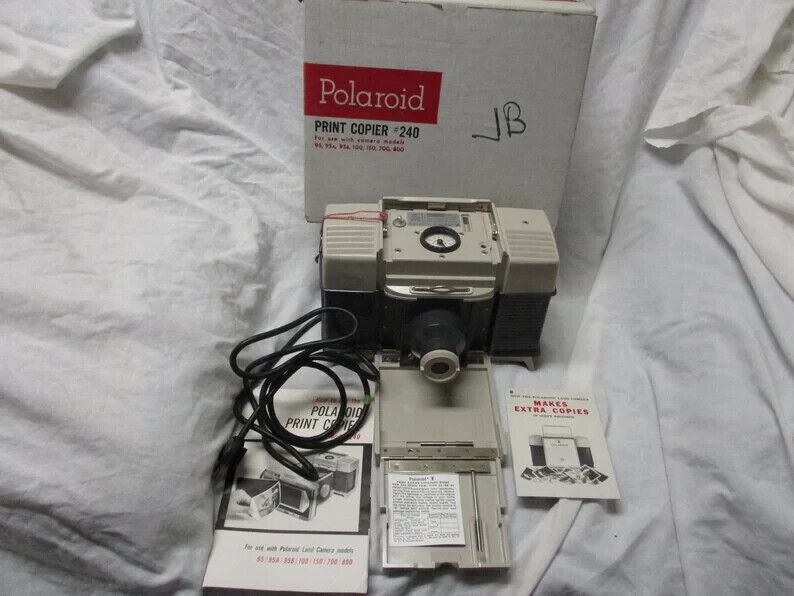 Polaroid Print Copier #240 Photograph Copier Camera in Box