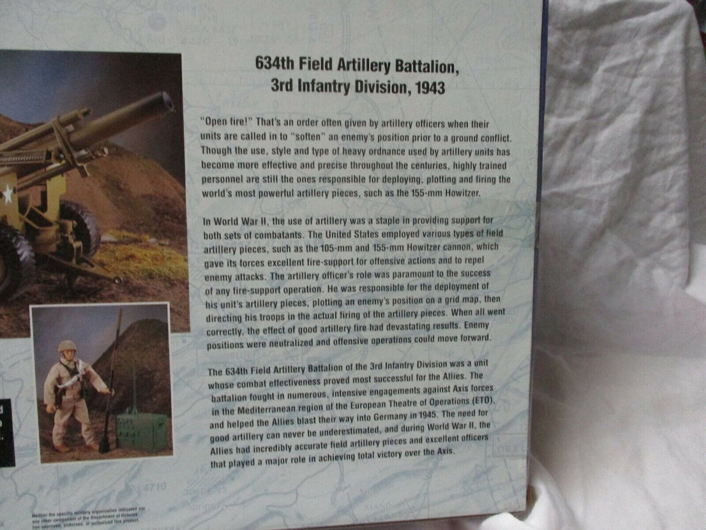 GI JOE Howitzer Cannon Captain