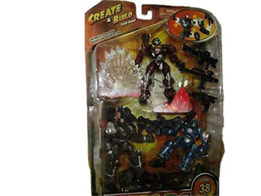 Create & Build M.A.R.S. Megabot Heroes Over 38 Pieces