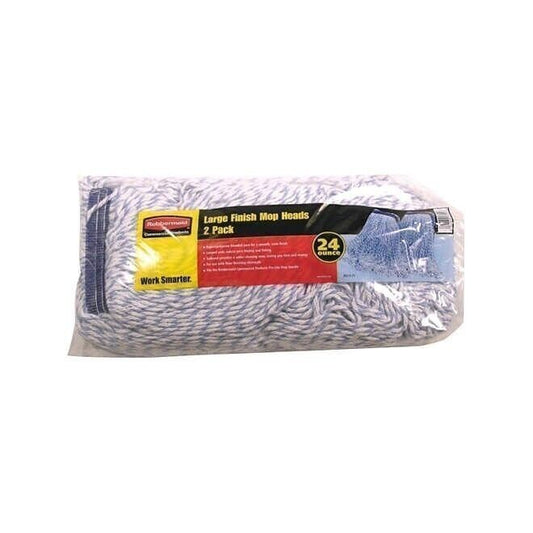 Cotton Blend Commercial Mop Head Refill Blue Yarn D513-71