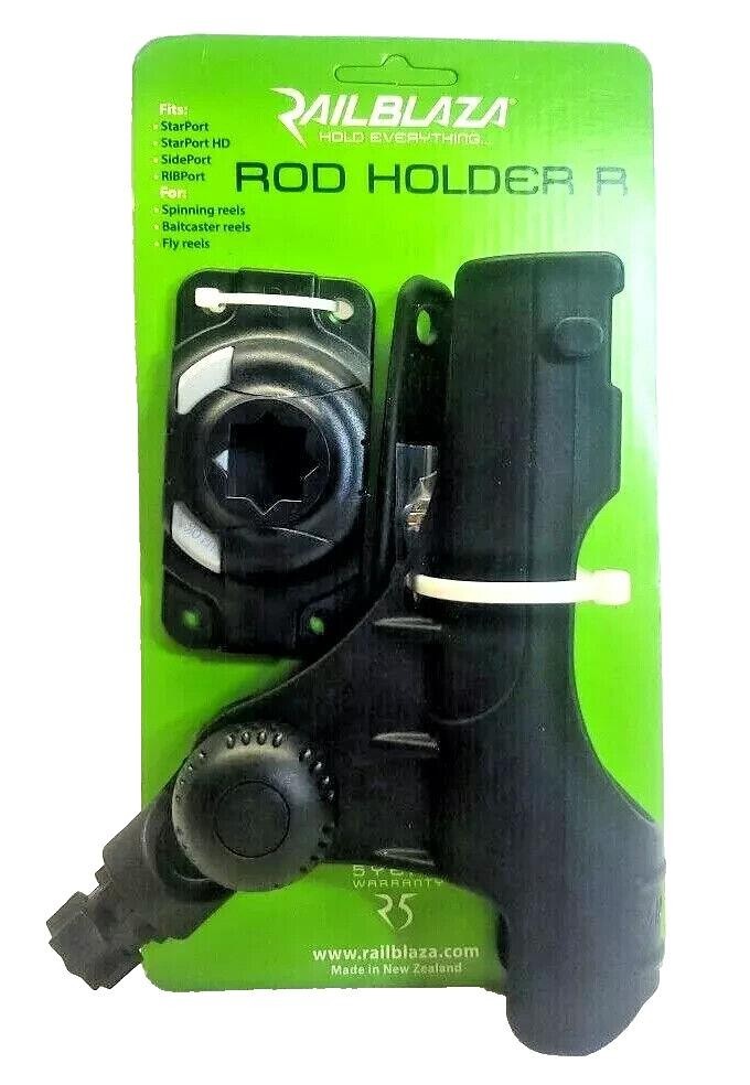 Railblaza Rod Holder R & Starport HD Black #04-4082-11