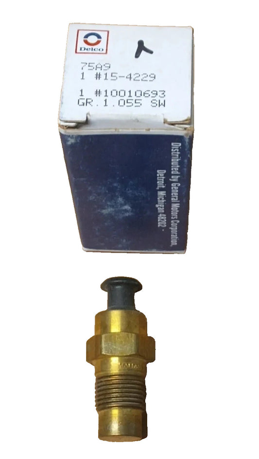 New Genuine Delco Cooling Fan Switch 15-4229 GM # 10010693