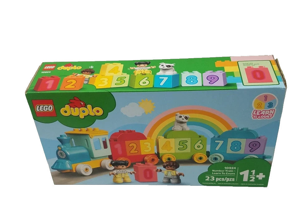 Lego Duplo My First Number Train Toy with Bricks for Learning Numbers, 10954