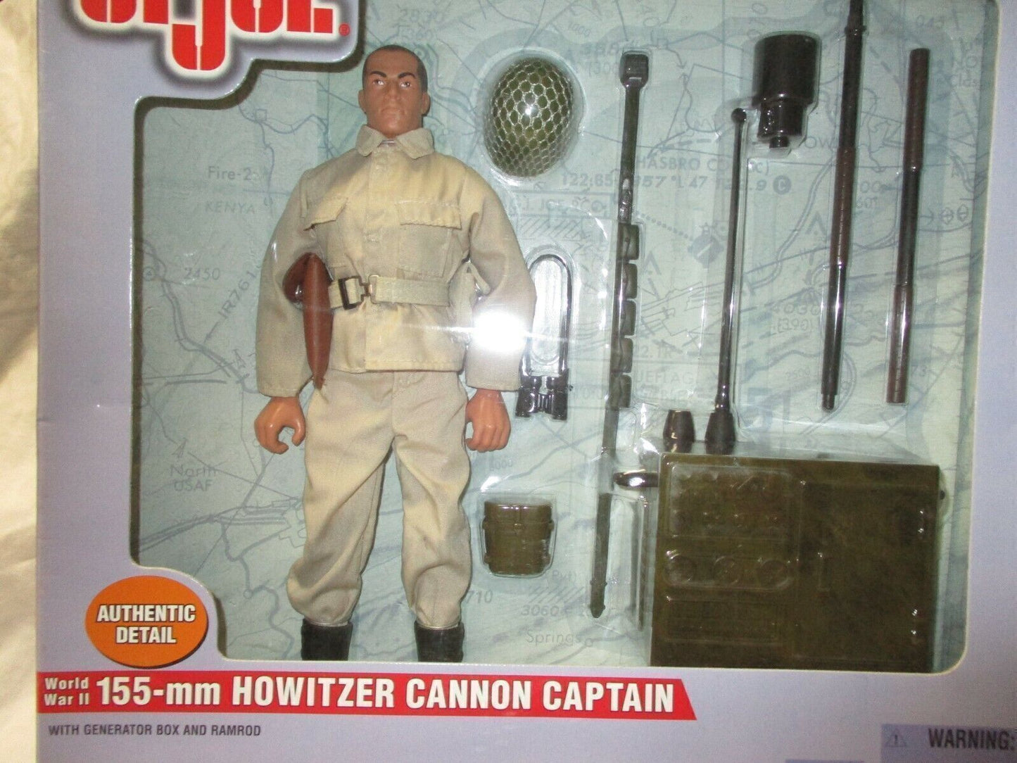 GI JOE Howitzer Cannon Captain