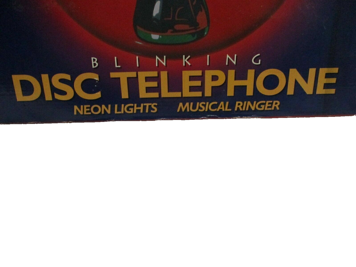 Cola Coca Blinking Disc Telephone Neon Lights Musical Ringer New Old Stock