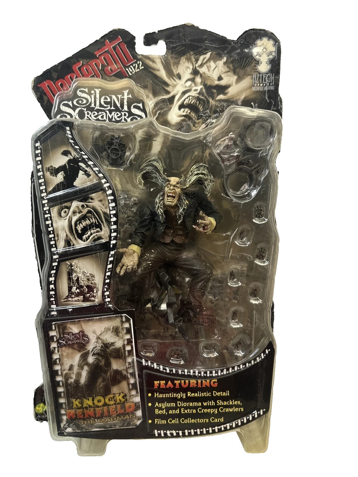 Silent Screamers Series 1 Knock Renfield Nosferatu 1922 Action Figure