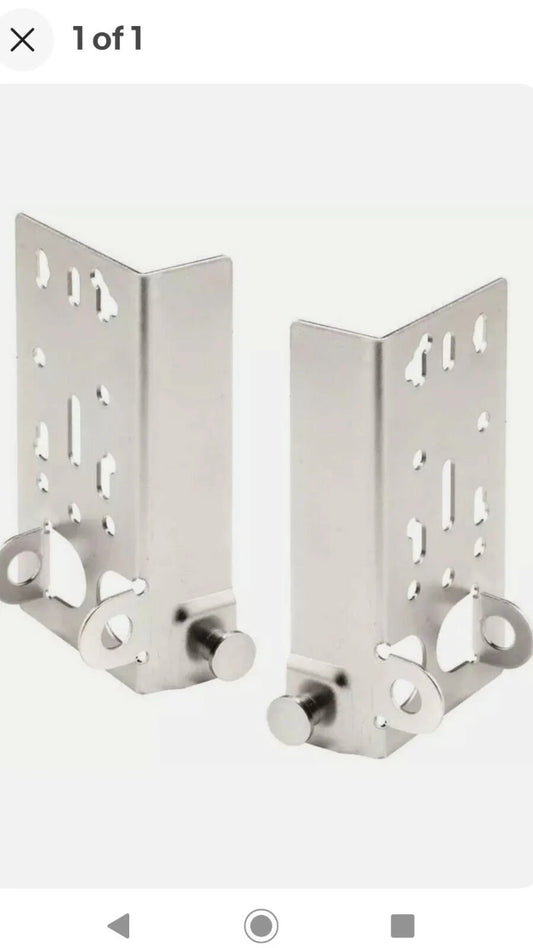 New Prime GD 52197 GARAGE Door Bottom Mount LIFT Bracket Galvanized GD-52197