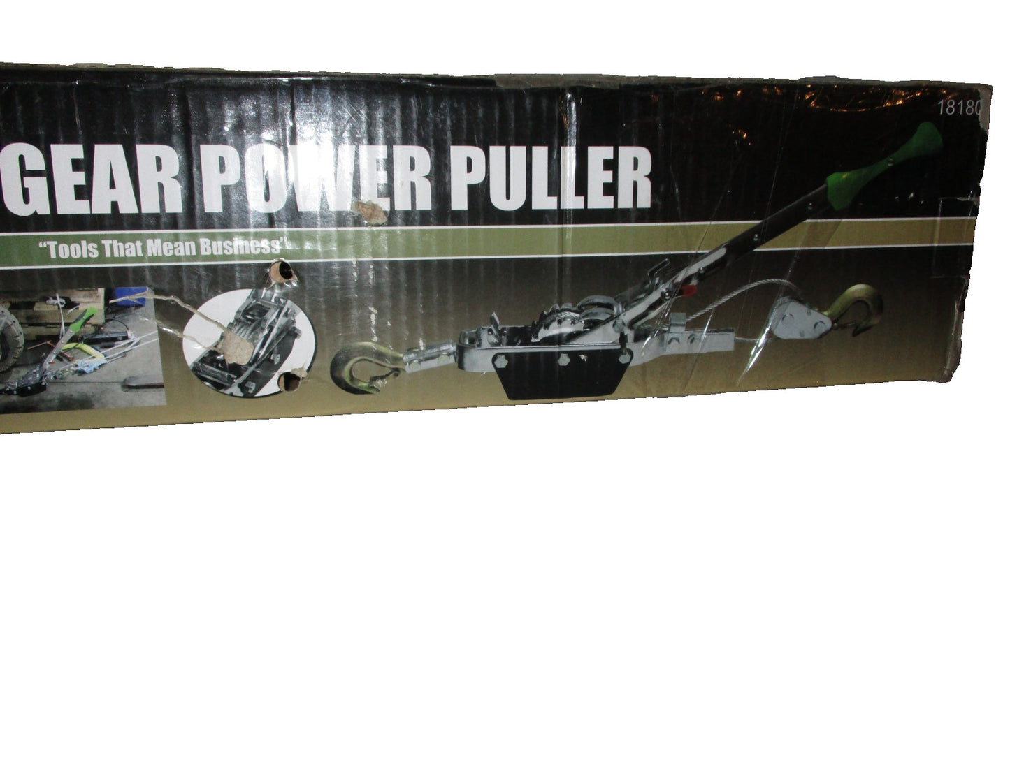 Grip 2 Ton Dual Gear Power Puller Hand Winch 4000 lb Max 18180
