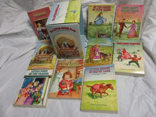 Vintage 1981 the little house book set by laura ingalls wilder