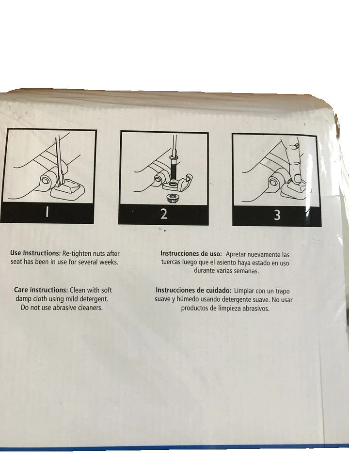 Mainstays Molded Wood Toilet Seat Elongated Bowl White MWS-19-BE-White