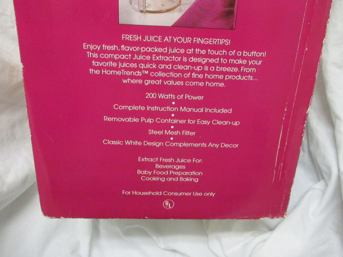 Hometrends Juice Extractor 200 Watt