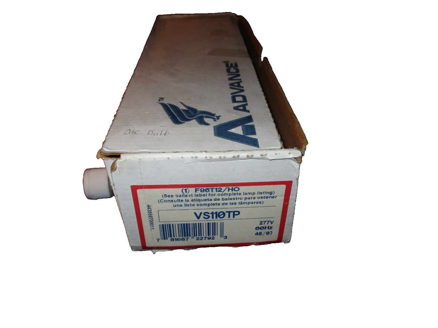 Advance  Rapid Start Ballast - Vs-110-Tp - 277 Volts - 60 Hz
