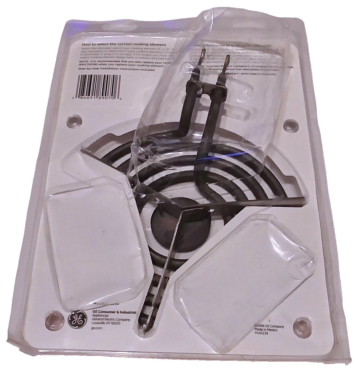 2006 GE 6" Plug-In Cooking Element PM30X207 Partsmaster